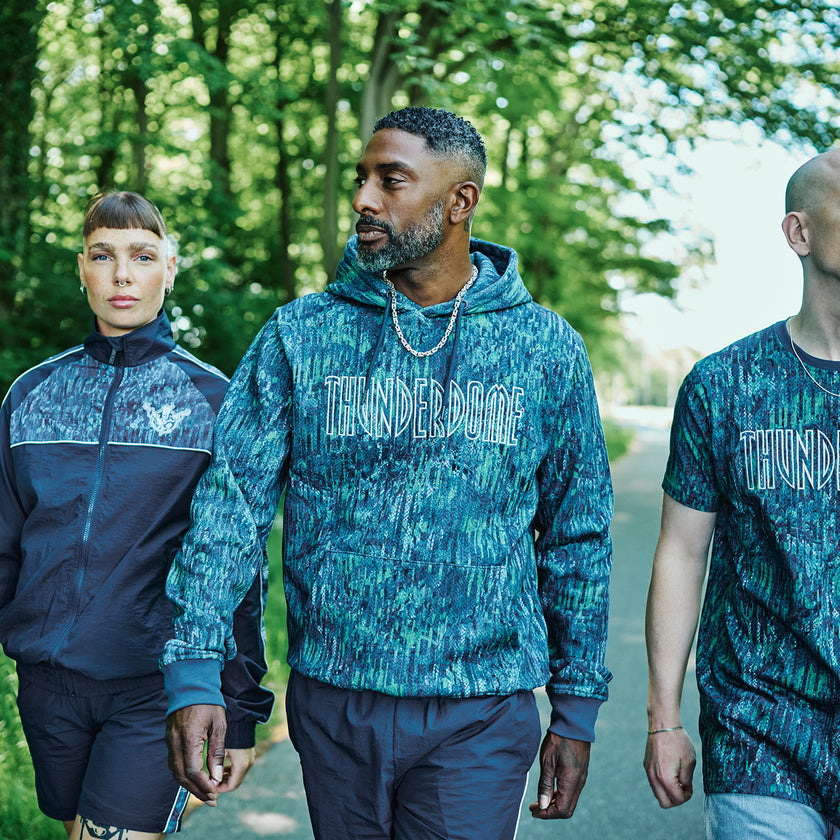 Thunderdome Summer All-over Hoodie-Thunderdome Store-Gabber Merchandise