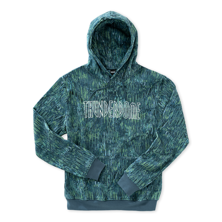 Thunderdome Summer All-over Hoodie-Thunderdome Store-Gabber Merchandise