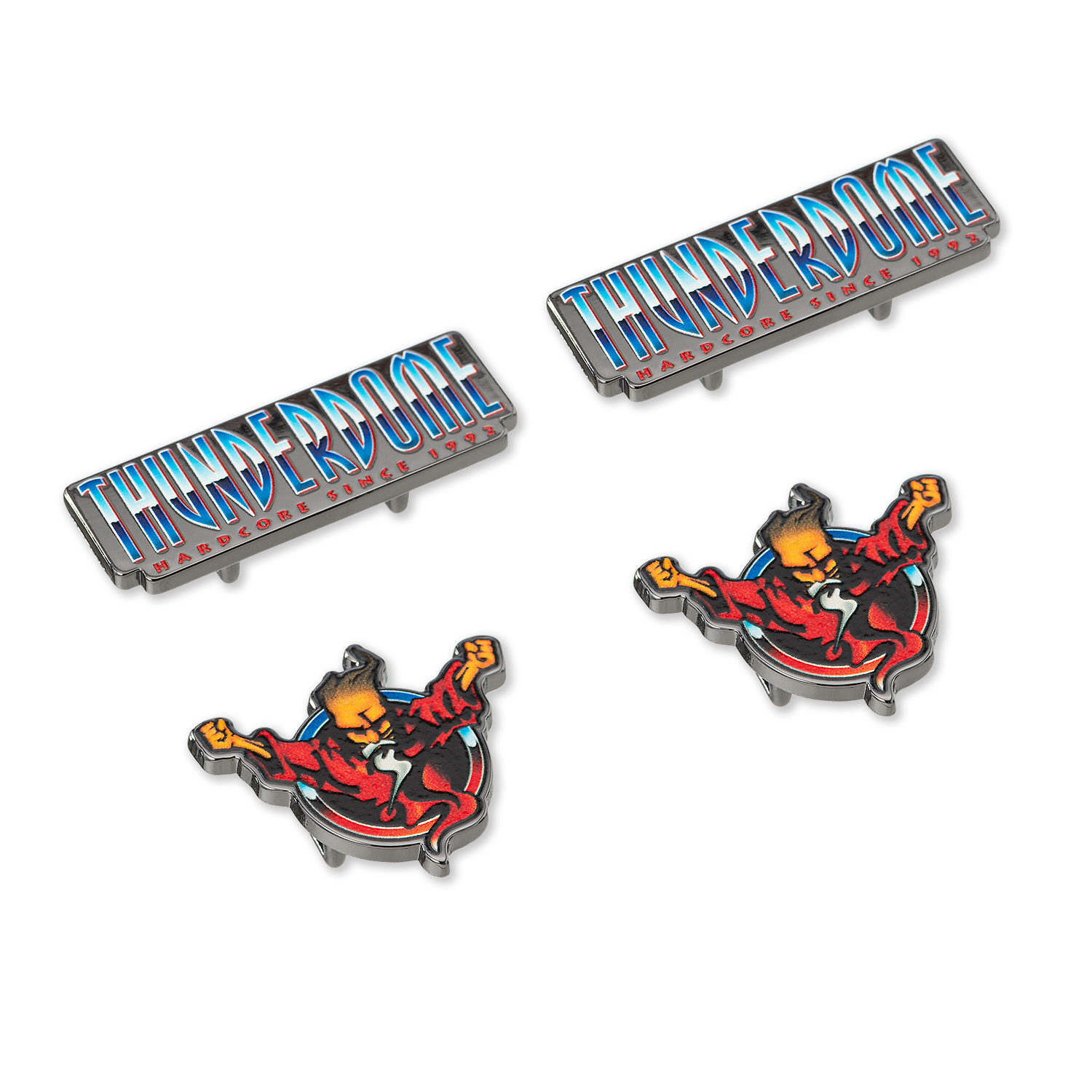 カズハUNFORGIVEN thunder party ロンドン Thunderdome Original Lace Locks | Hardcore Gabber Shoe Accessory