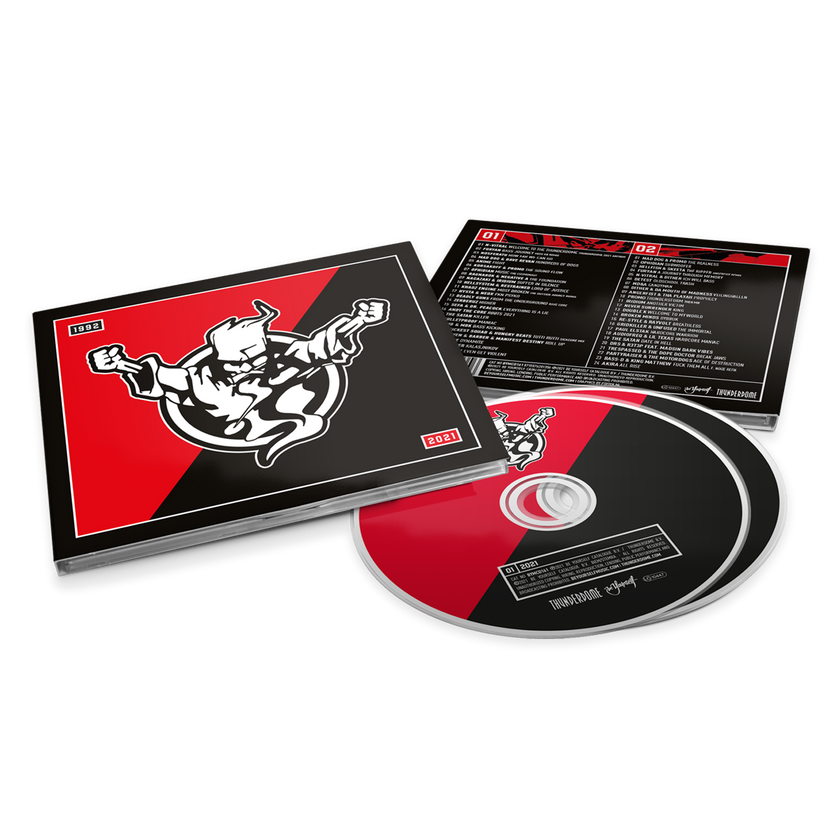 Thunderdome - 2021 CD - gabber hardcore merchandise