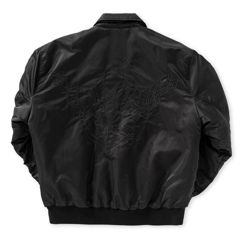 Thunderdome Monochrome Bomber jacket - gabber hardcore merchandise
