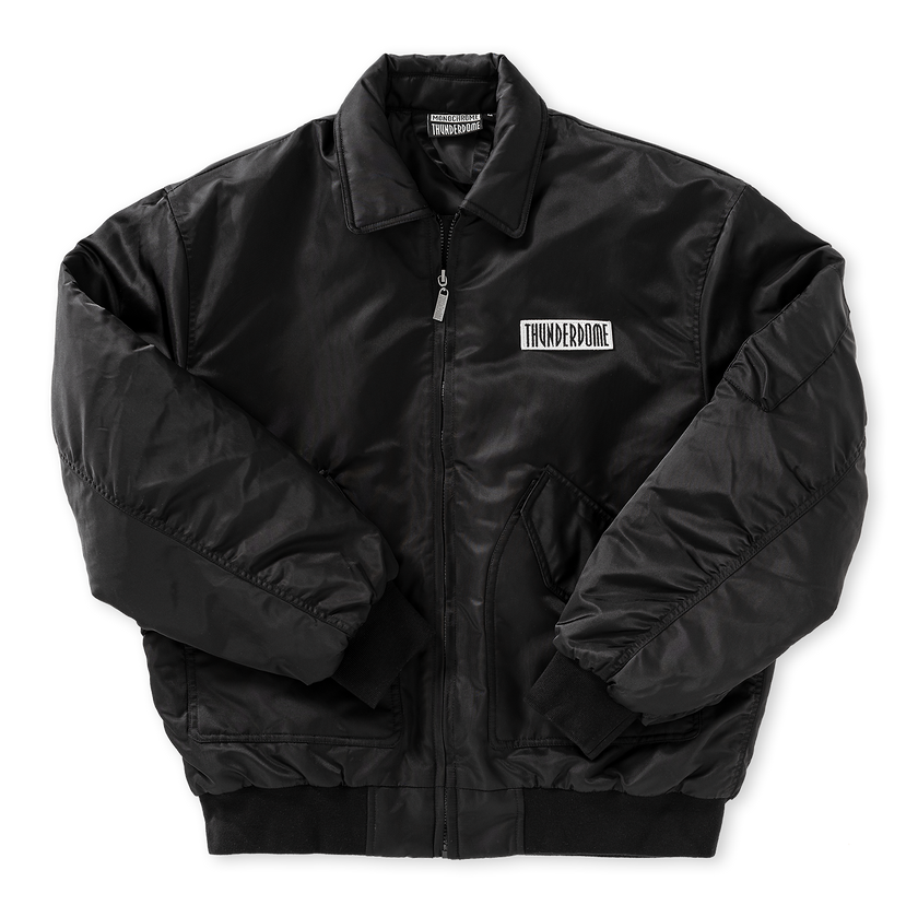 Thunderdome Monochrome Bomber jacket - gabber hardcore merchandise