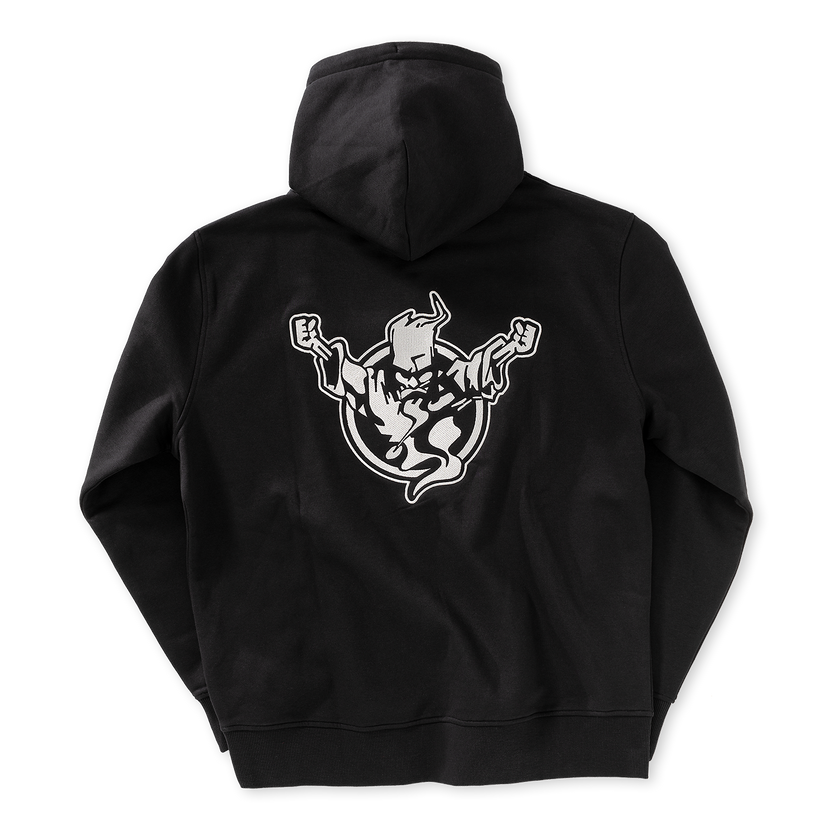 Thunderdome Monochrome Hoodie - gabber hardcore merchandise
