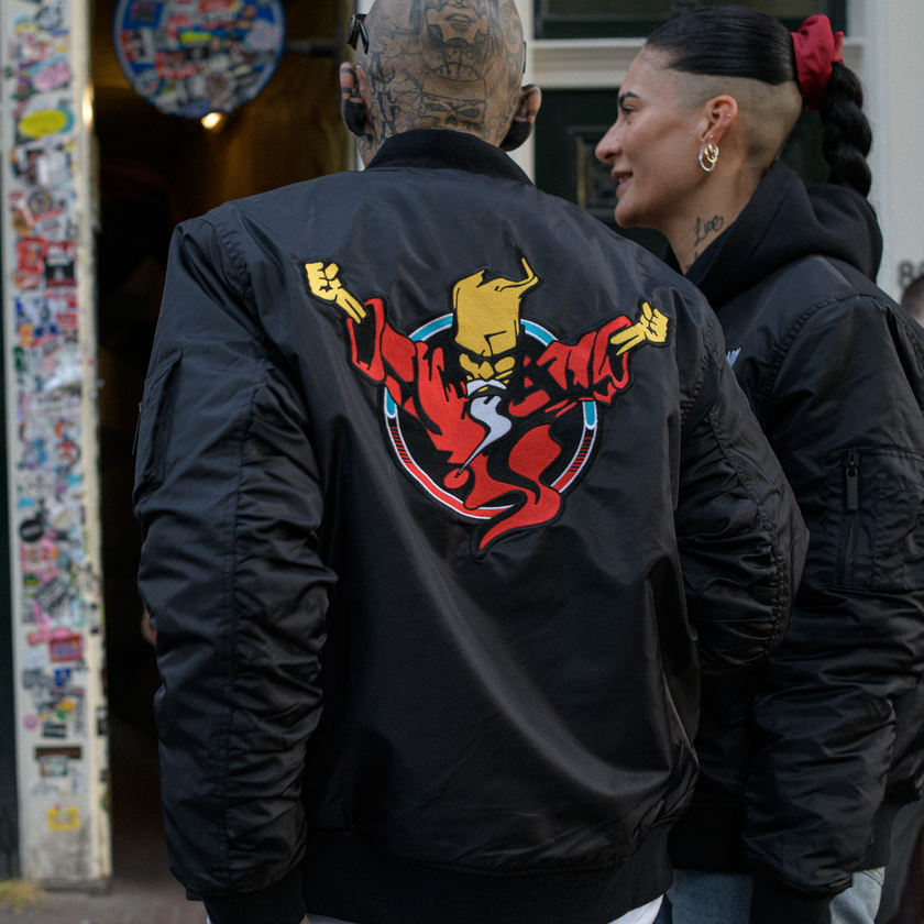 Thunderdome Original Bomber jacket - gabber hardcore merchandise