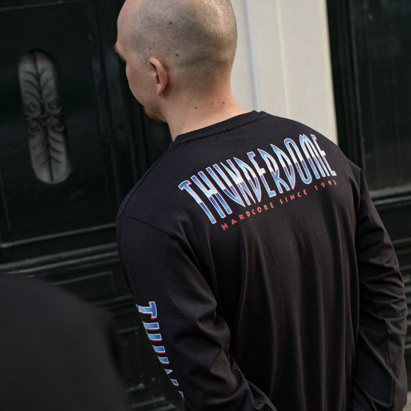 Thunderdome Original Longsleeve black - gabber hardcore merchandise