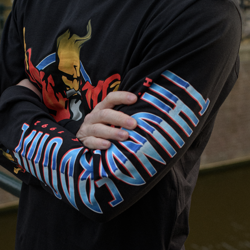 Thunderdome Original Longsleeve black - gabber hardcore merchandise
