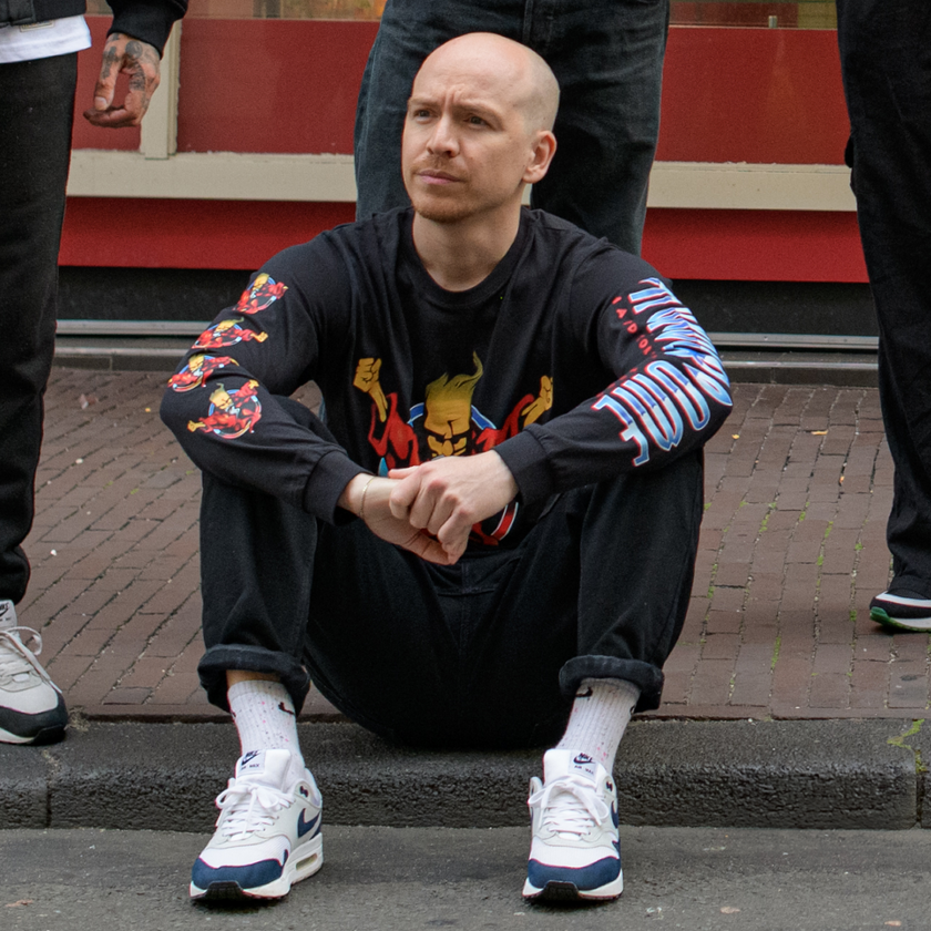 Thunderdome Original Longsleeve black - gabber hardcore merchandise