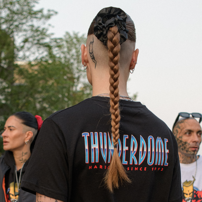 Thunderdome Original T-shirt black - gabber hardcore merchandise