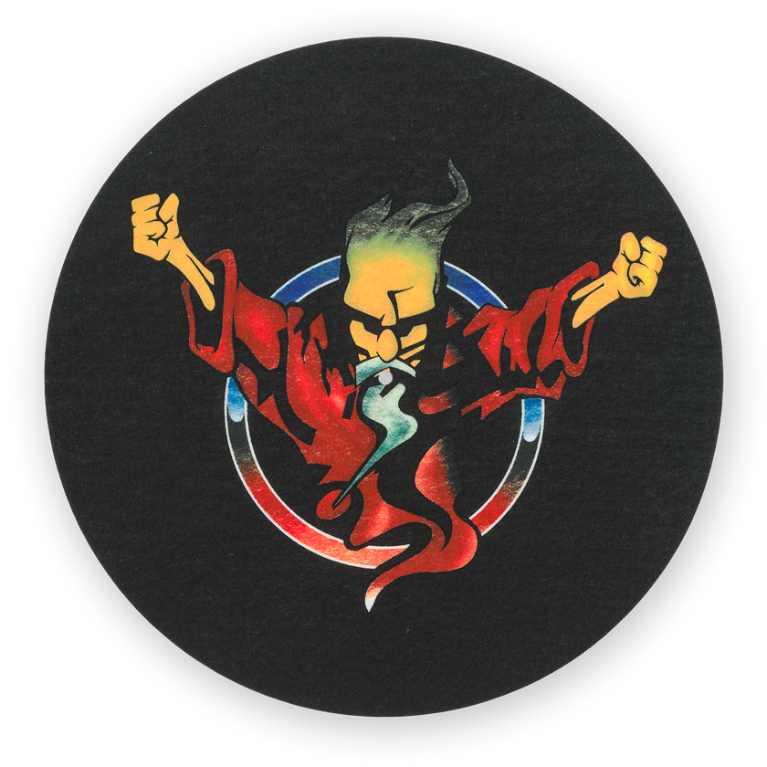 Thunderdome Turntable slipmat 2-pack - gabber hardcore merchandise