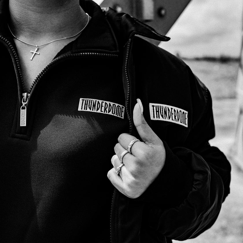 Thunderdome Monochrome Bomber jacket