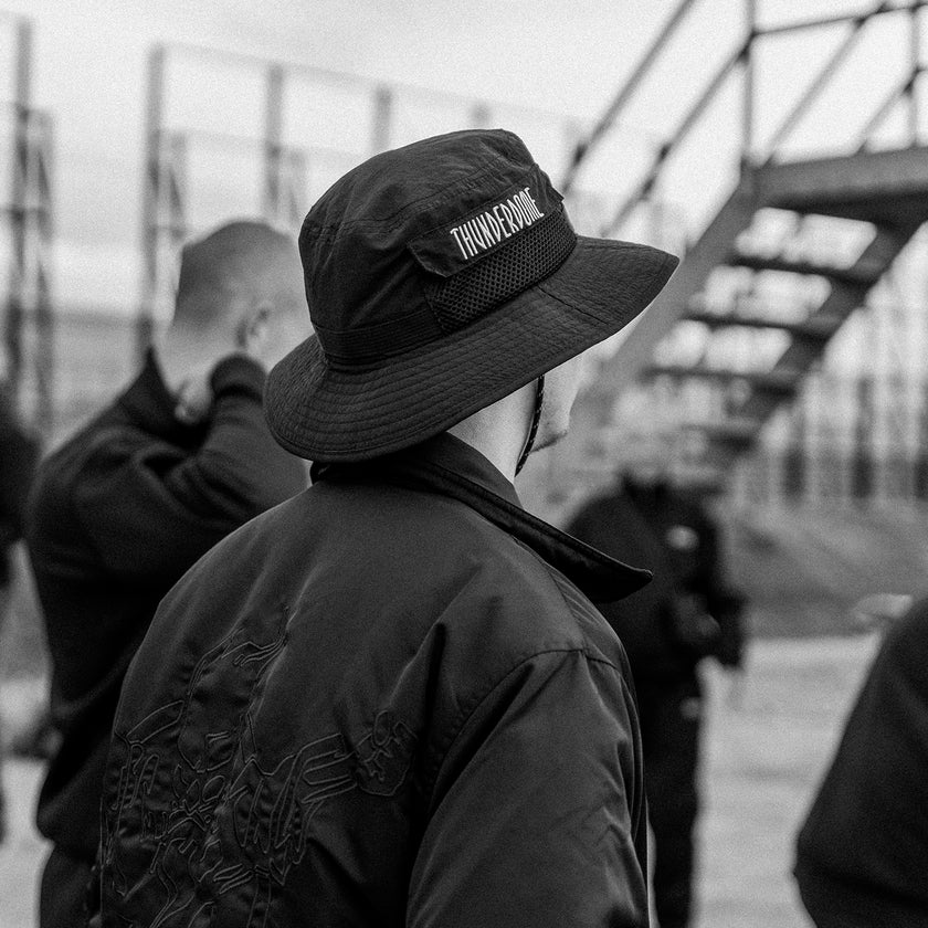 Thunderdome Monochrome Bucket hat