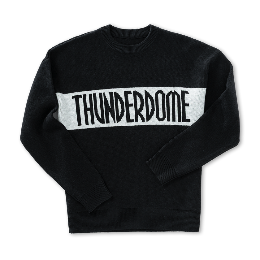 Thunderdome Monochrome Knitted sweater