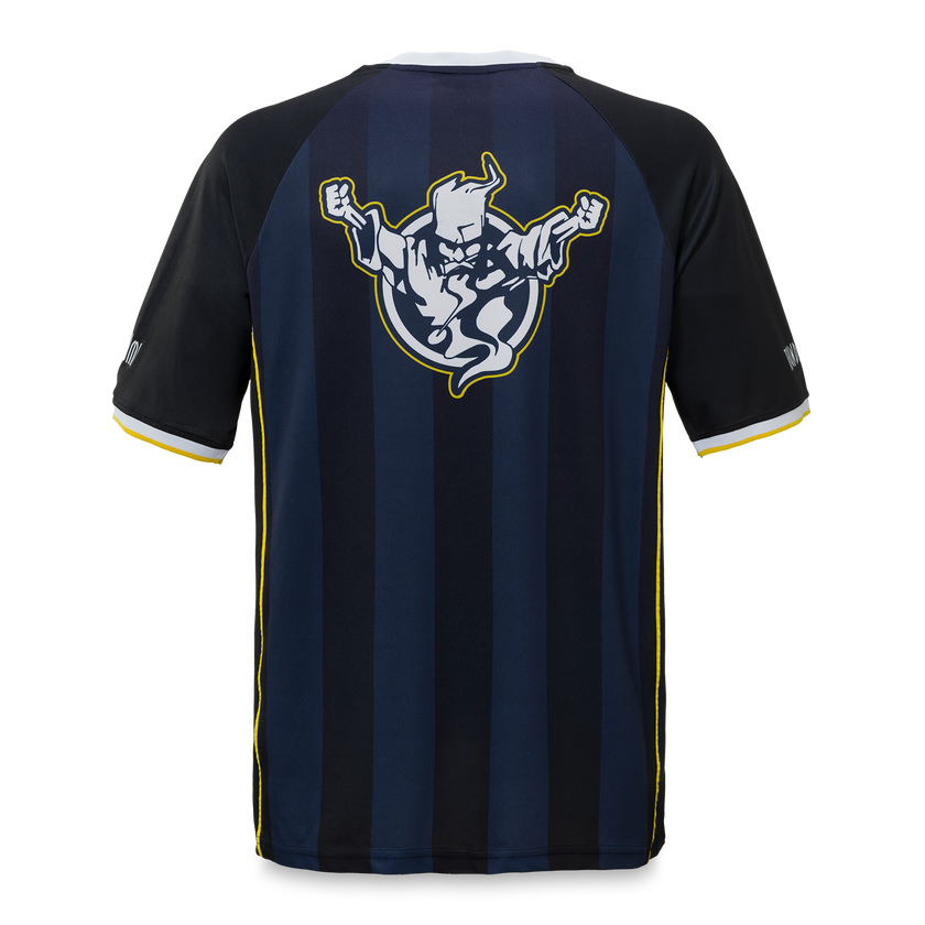 Thunderdome soccer shirt navy/yellow