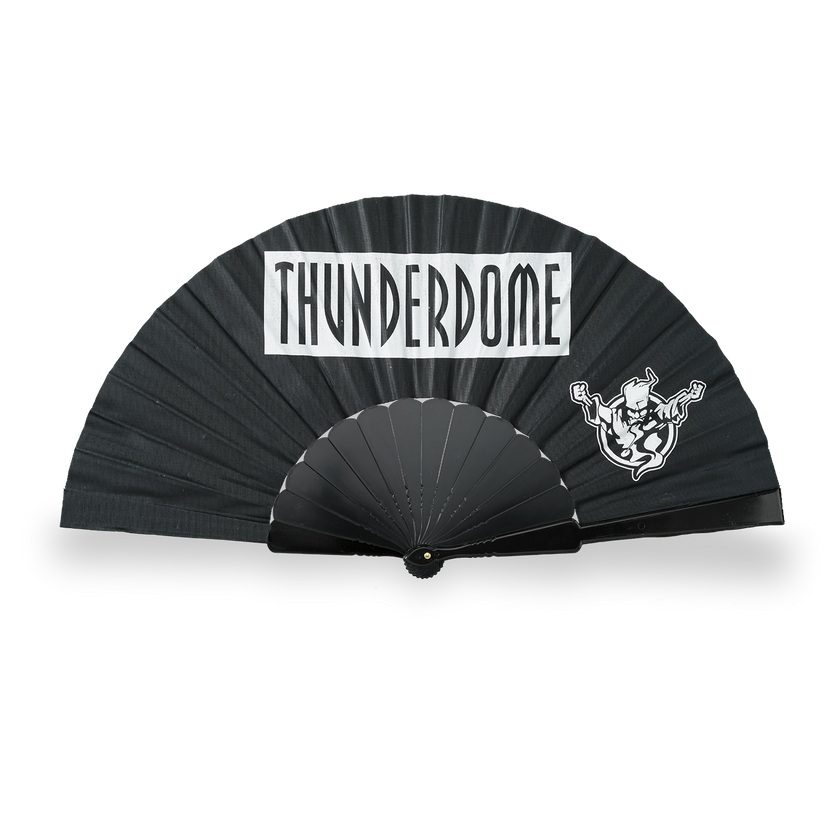 Thunderdome handfan black/white