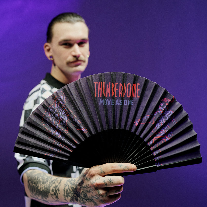 Thunderdome Gabber Handfan