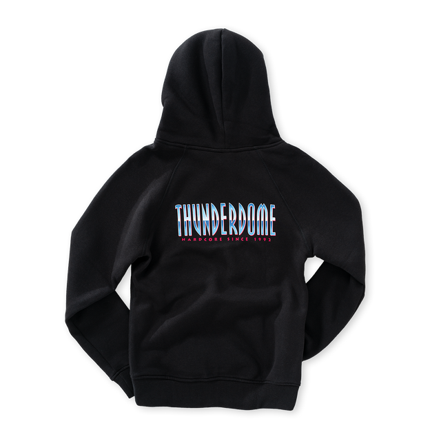 Thunderdome Hoodie Wizard Black Red Women