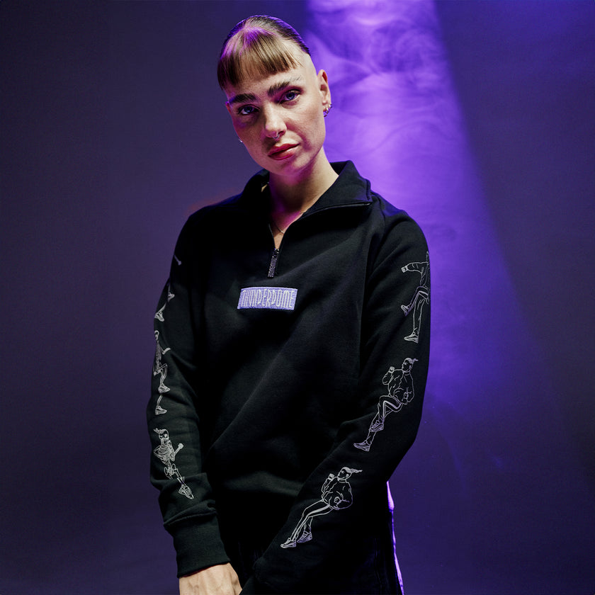 Thunderdome Women's 1/4 zip sweater