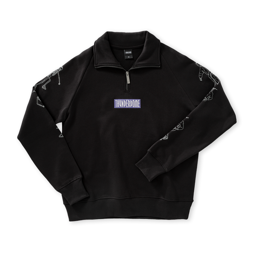 Thunderdome Women's 1/4 zip sweater