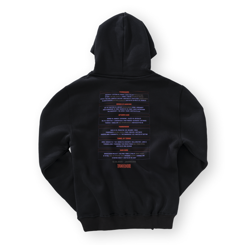 Thunderdome 2025 Line-up Hoodie