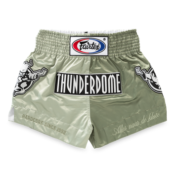 Thunderdome x Fairtex Green Muay Thai Shorts image