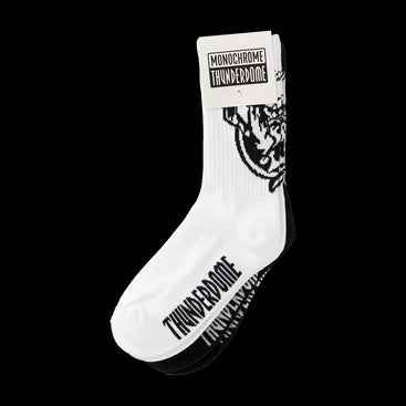 Thunderdome Monochrome Socks 2-pack image