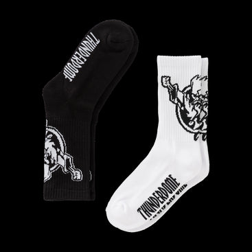 Thunderdome Monochrome Socks 2-pack image