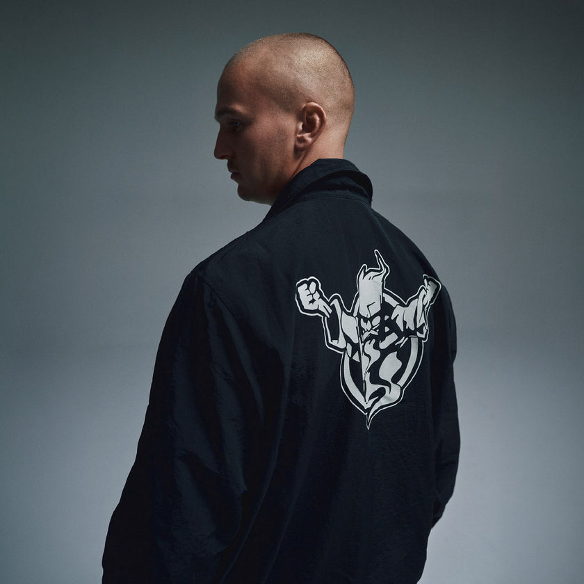Thunderdome Monochrome Black Track jacket