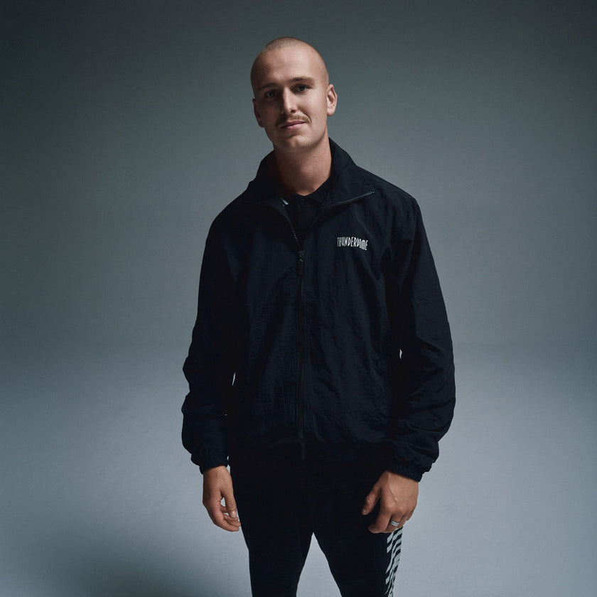 Thunderdome Monochrome Black Track jacket