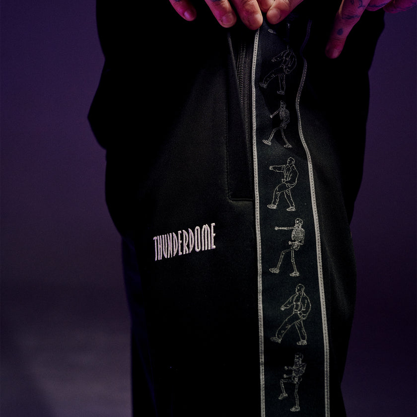 Thunderdome フレームトラックパンツ