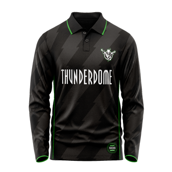 Thunderdome フットボールシャツ サタデー グリーン メンズ image