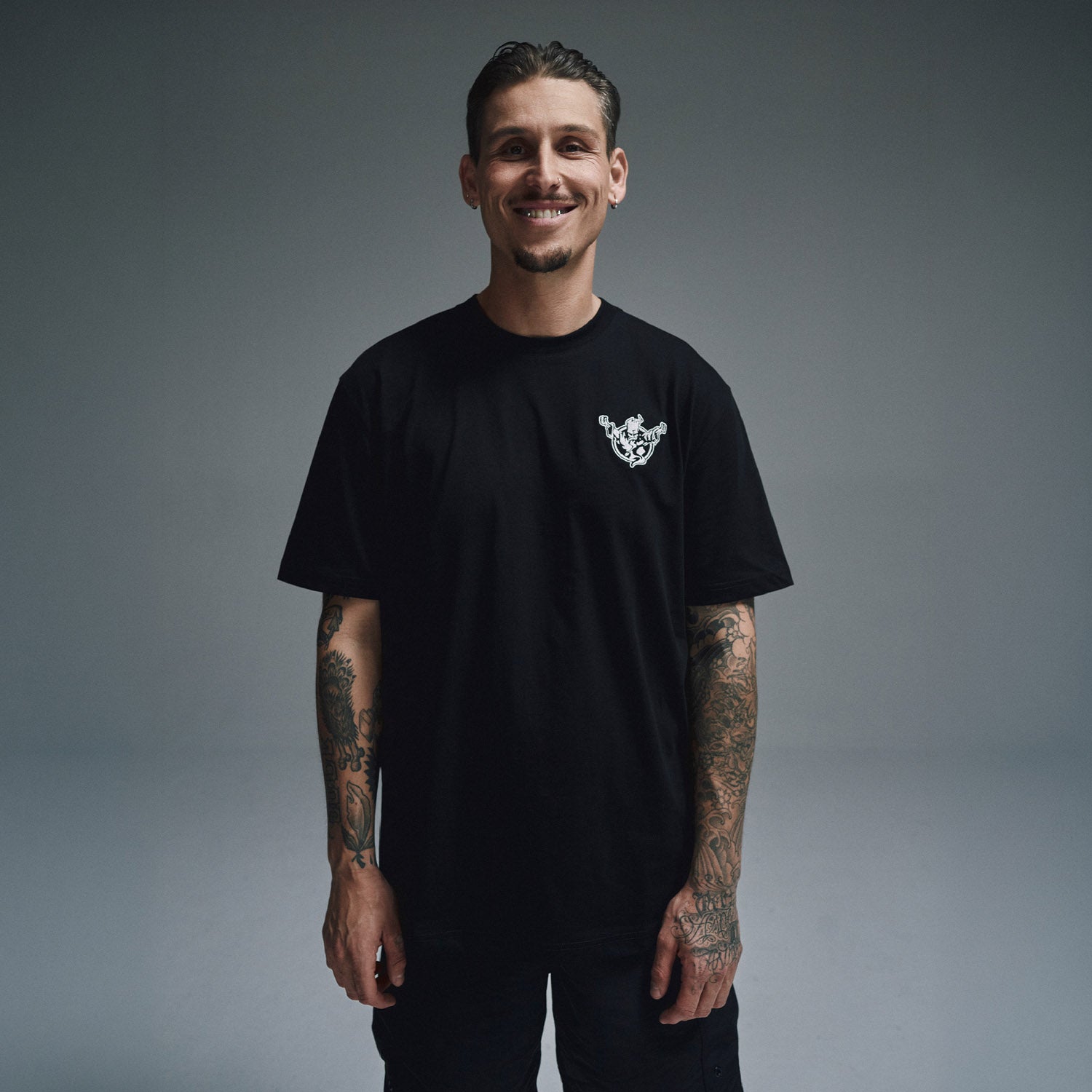 Thunderdome Monochrome T-Shirt | Premium Hardcore Gabber Clothing
