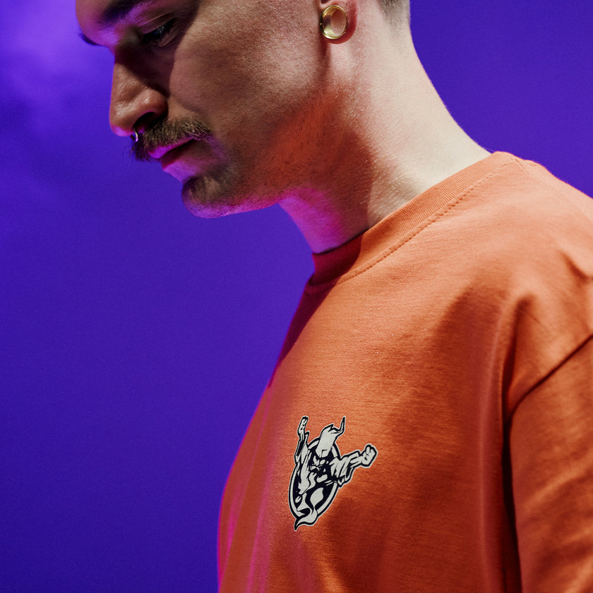 Thunderdome オレンジ Tシャツ