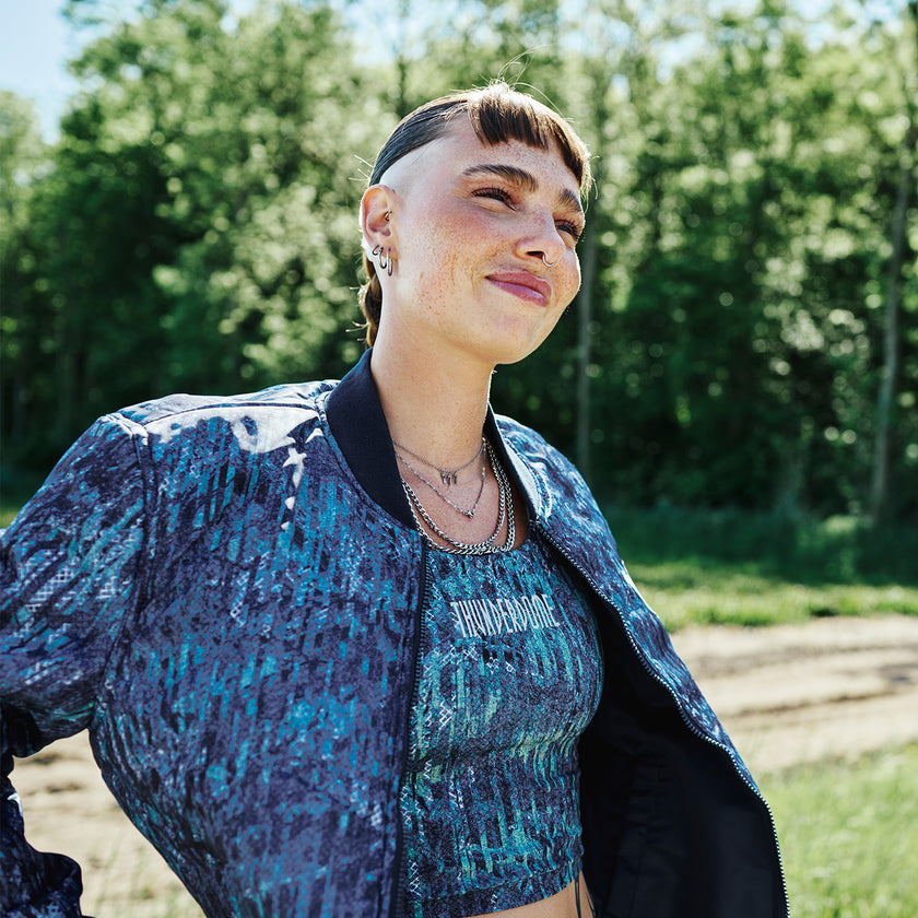 Thunderdome Summer Reversible Bomber jacket-Thunderdome Store-Gabber Merchandise