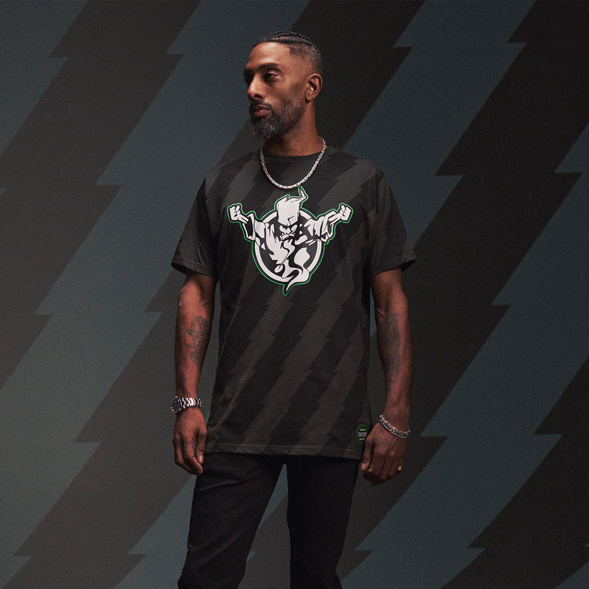 Thunderdome All-over T-shirt - gabber hardcore merchandise