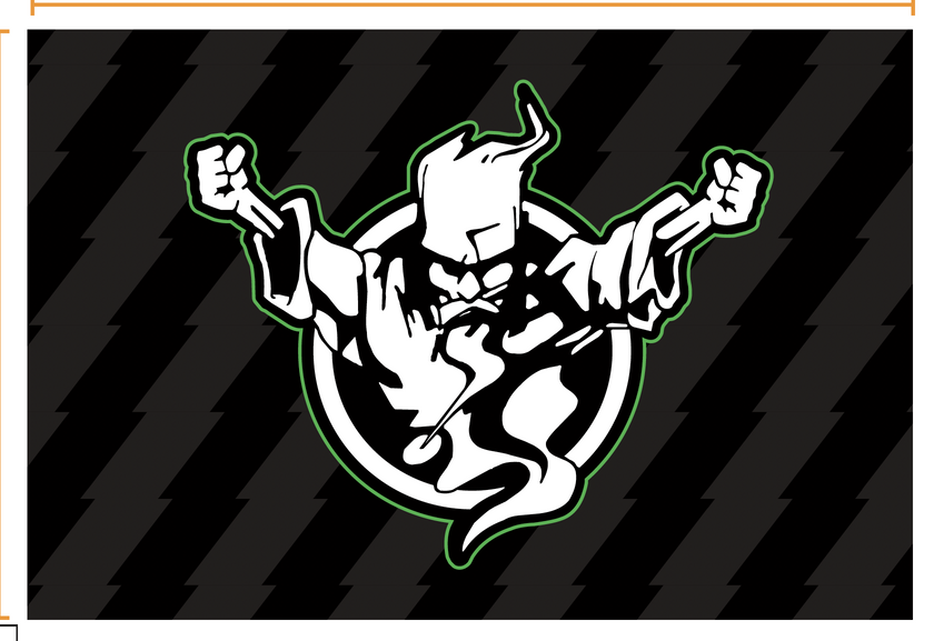 Thunderdome Flag Saturday Black Unisex - gabber hardcore merchandise