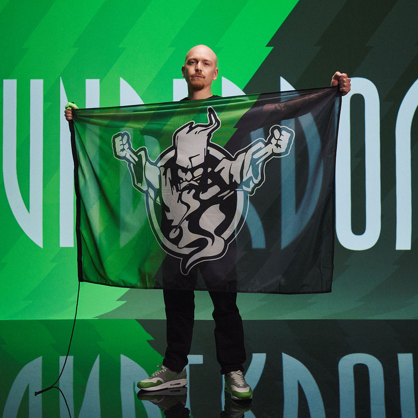 Thunderdome Flag - gabber hardcore merchandise