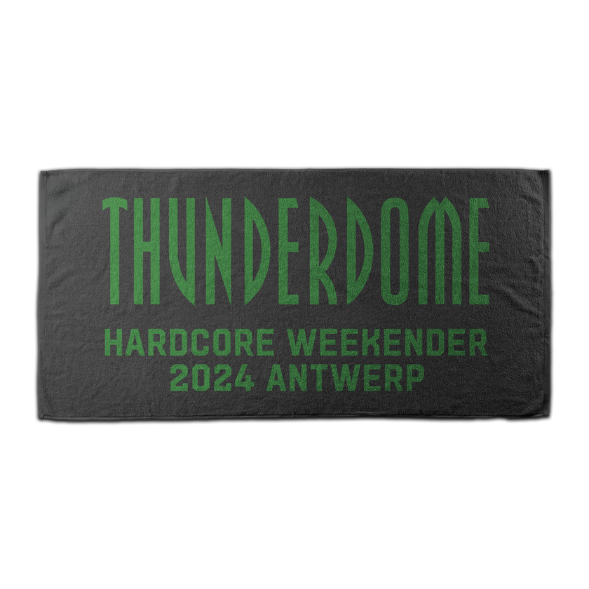 Thunderdome Hardcore Weekender Towel - gabber hardcore merchandise