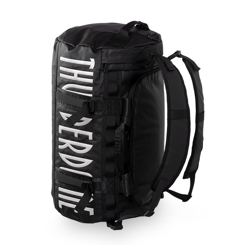 Thunderdome Monochrome Duffel bag - gabber hardcore merchandise