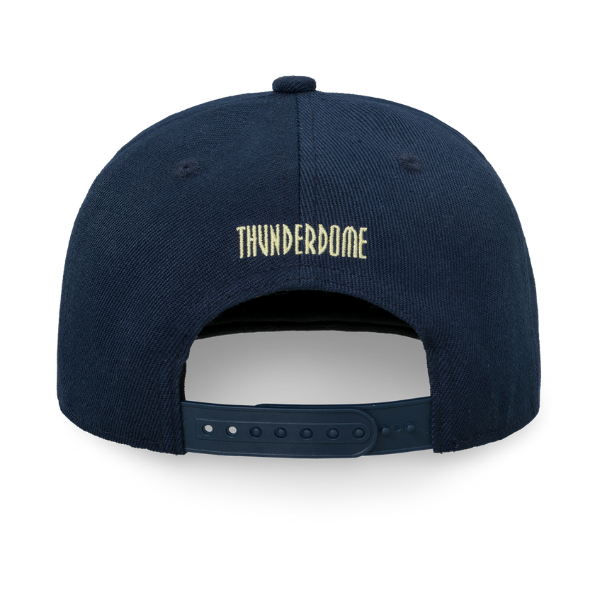 Thunderdome Snapback blue/sand - gabber hardcore merchandise