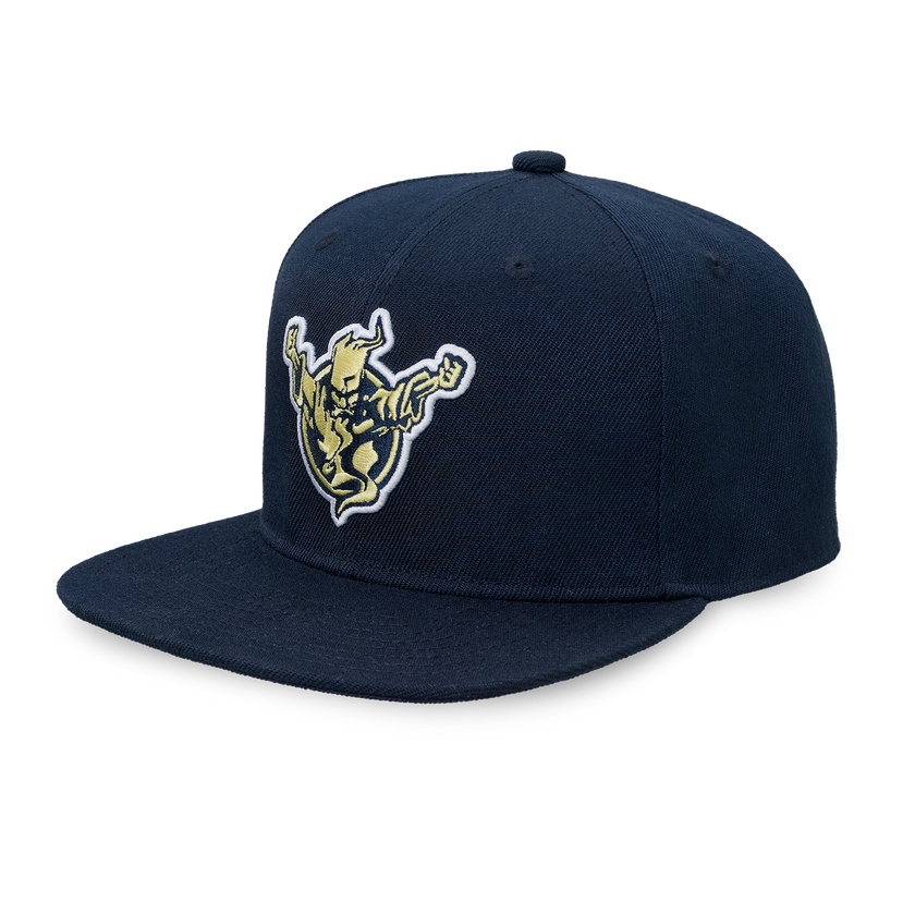 Thunderdome Snapback blue/sand - gabber hardcore merchandise