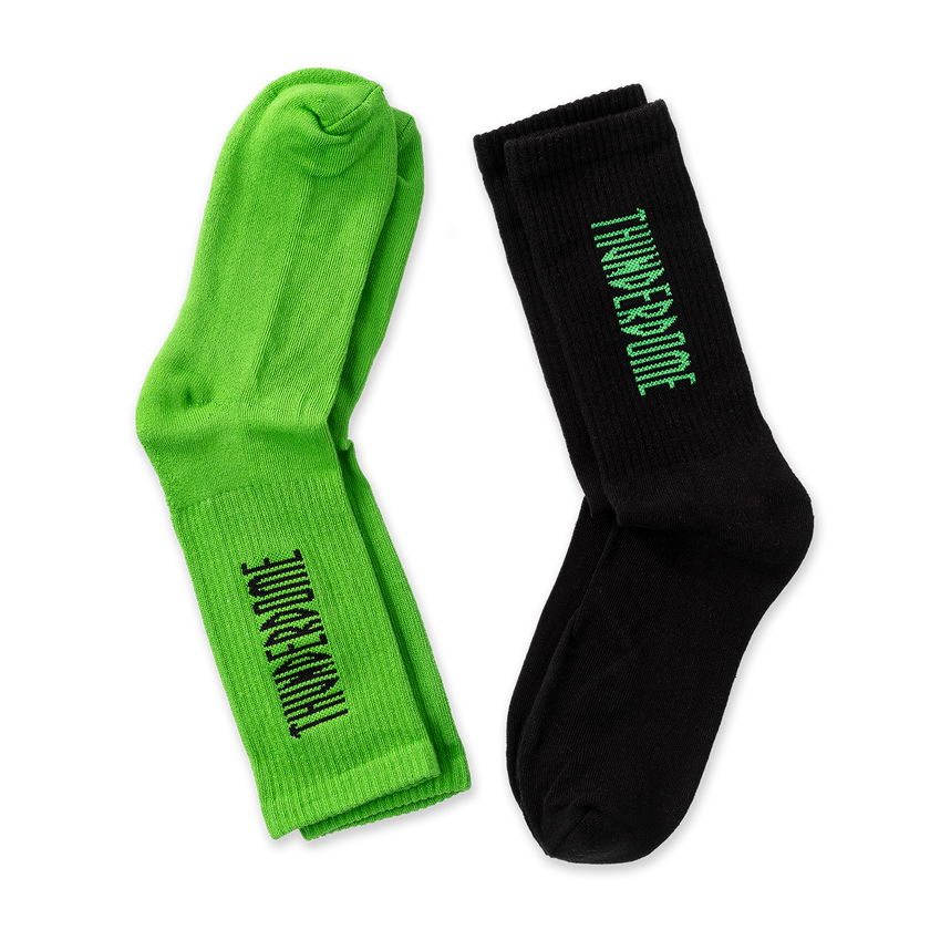 Thunderdome Socks 2-pack - gabber hardcore merchandise