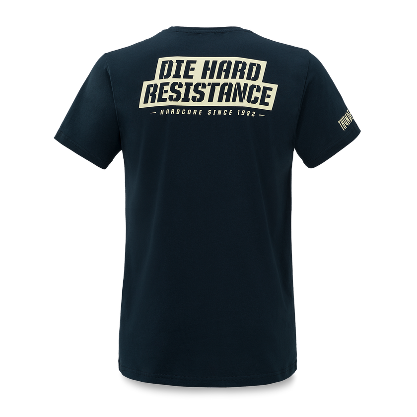 Thunderdome T-shirt blue/sand men - gabber hardcore merchandise