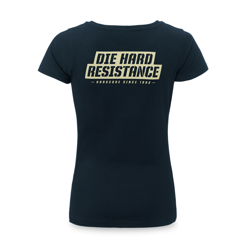 Thunderdome T-shirt blue/sand women - gabber hardcore merchandise