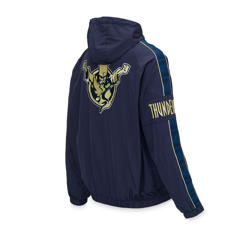 Thunderdome Track jacket blue/sand men - gabber hardcore merchandise