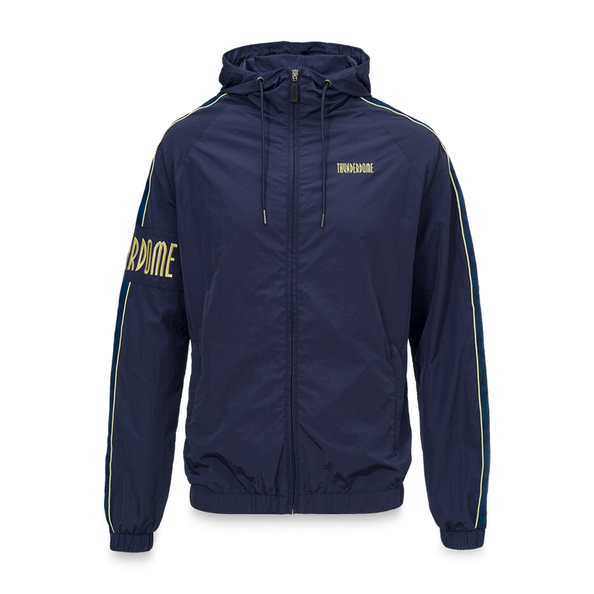Thunderdome Track jacket blue/sand men - gabber hardcore merchandise
