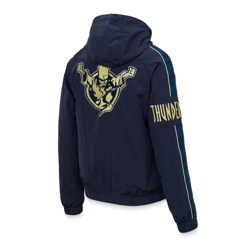 Thunderdome Track jacket blue/sand women - gabber hardcore merchandise