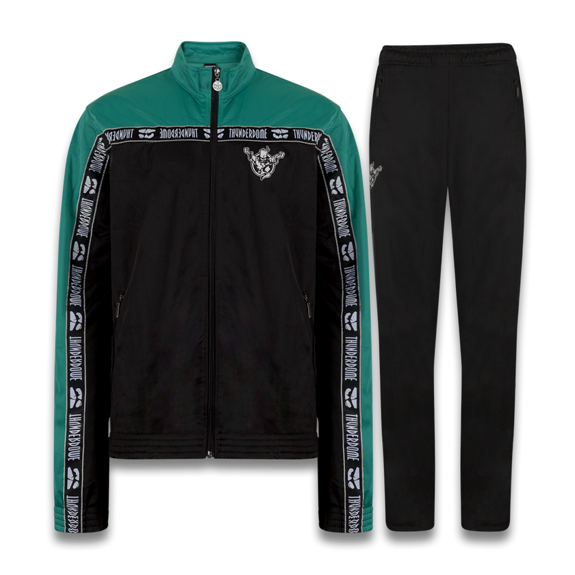 Thunderdome Tracksuit Green Men - gabber hardcore merchandise
