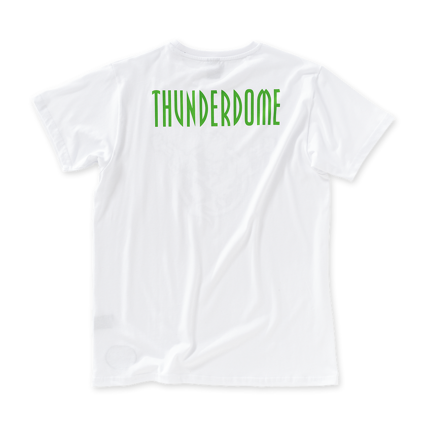 Thunderdome White T-shirt - gabber hardcore merchandise