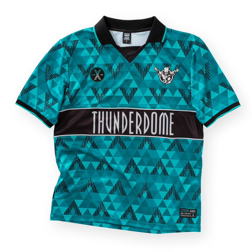 Thunderdome Xtreme Audio Football T-shirt - gabber hardcore merchandise