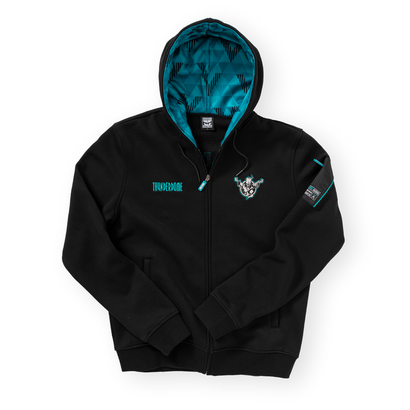 Thunderdome Xtreme Audio Hoodie zip - gabber hardcore merchandise